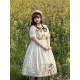 Miss Point Forest Picture Book 3.0 Lantern Sleeve Short and Long Sleeve OP(Reservation/3 Colours/Full Payment Without Shipping)